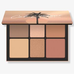 Smashbox Cali Contour Blush, Highlighter, & Bronzer Face Palette in Light/Medium
